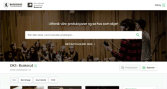 Desktop Screenshot of dks-buskerud.no
