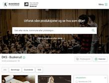 Tablet Screenshot of dks-buskerud.no